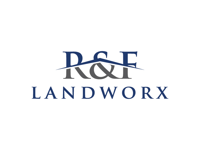 R&F Landworx logo design by Fear