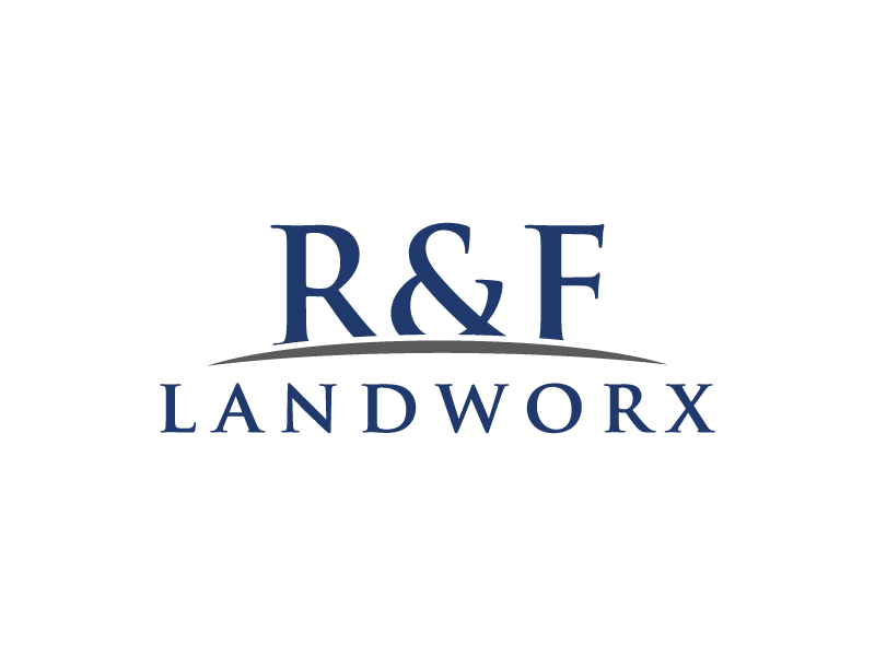 R&F Landworx logo design by Fear