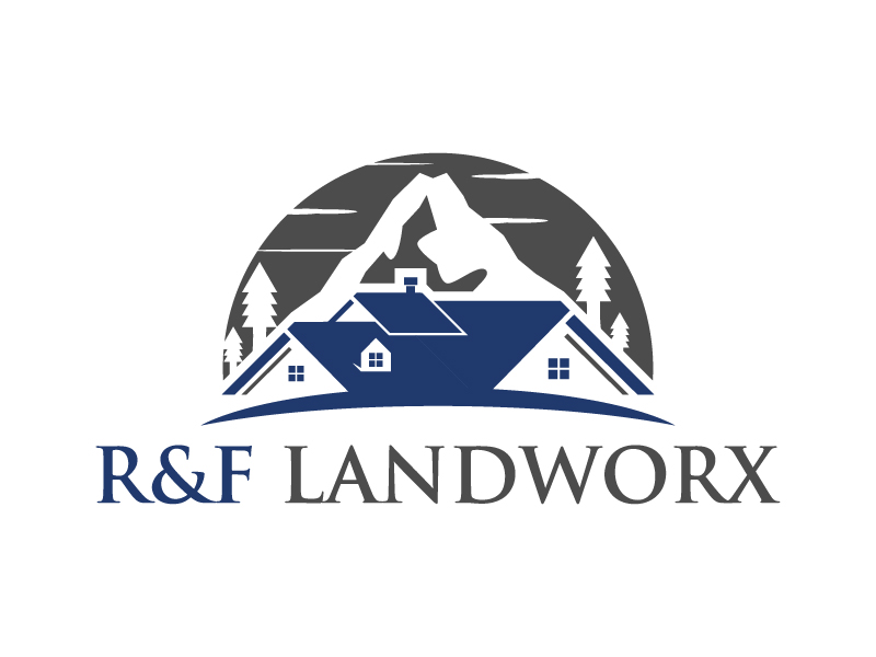 R&F Landworx logo design by Fear