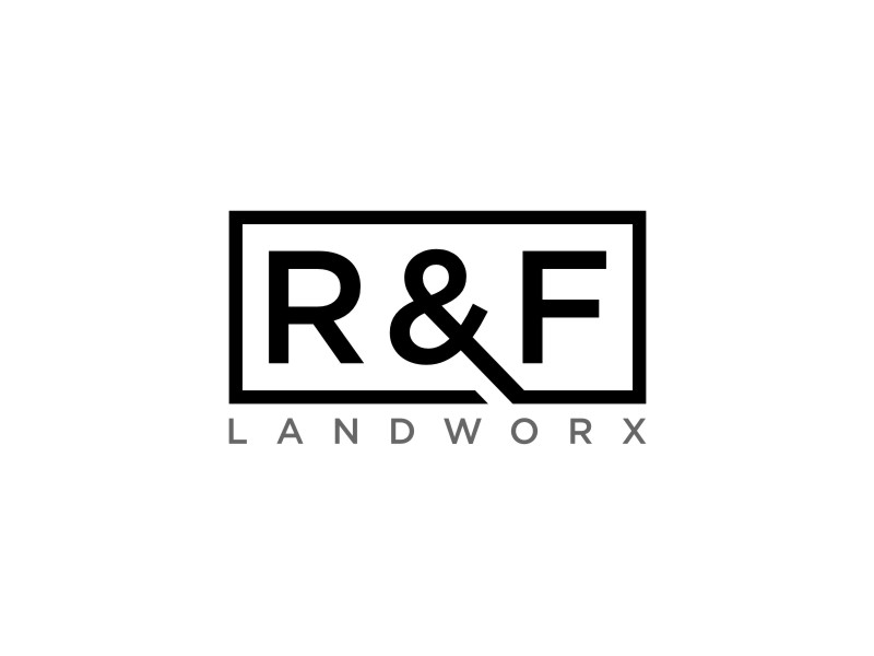 R&F Landworx logo design by jancok