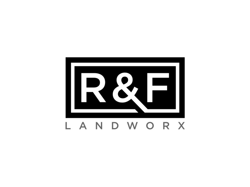 R&F Landworx logo design by jancok