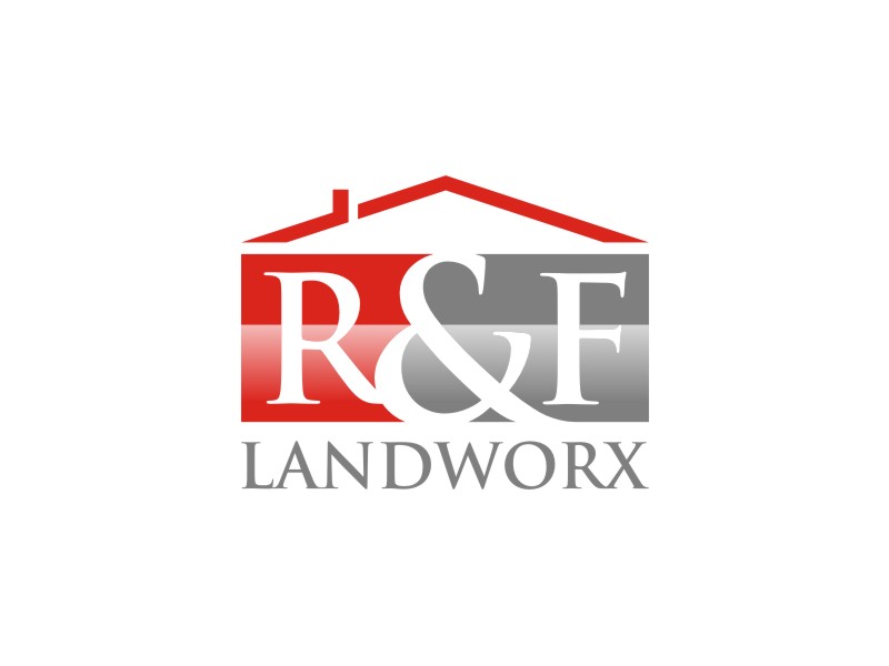 R&F Landworx logo design by Neng Khusna