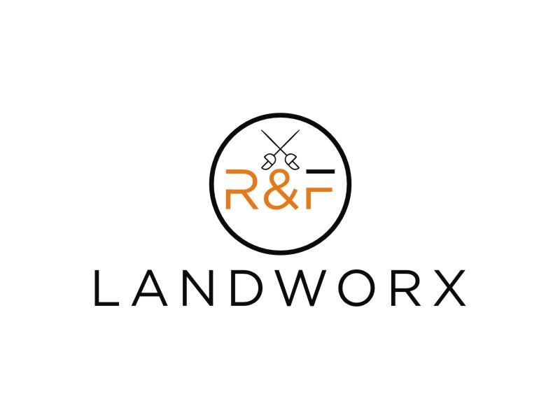 R&F Landworx logo design by Diancox