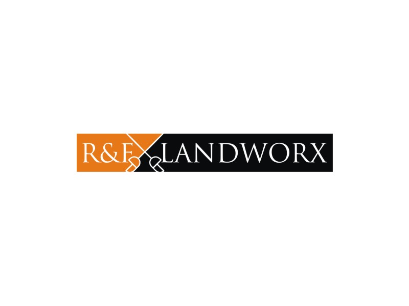 R&F Landworx logo design by Diancox