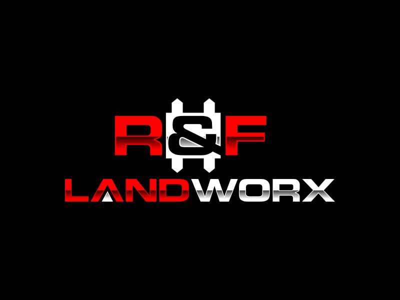 R&F Landworx logo design by zonpipo1