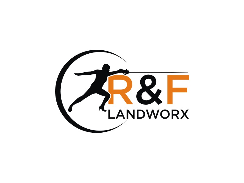 R&F Landworx logo design by Diancox