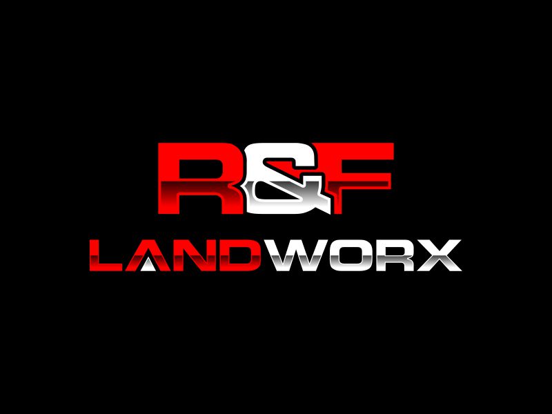 R&F Landworx logo design by zonpipo1