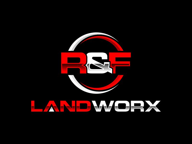 R&F Landworx logo design by zonpipo1