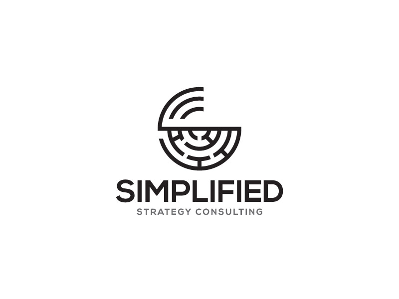 Simplified Strategy Consulting logo design by zakdesign700