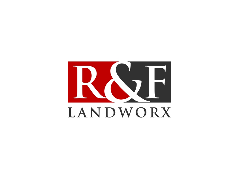 R&F Landworx logo design by estupambayun