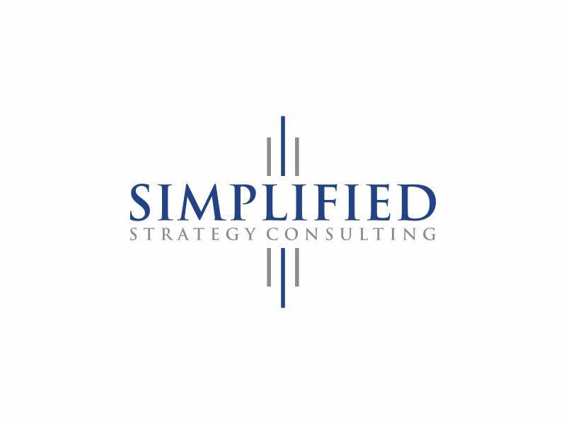 Simplified Strategy Consulting logo design by glasslogo