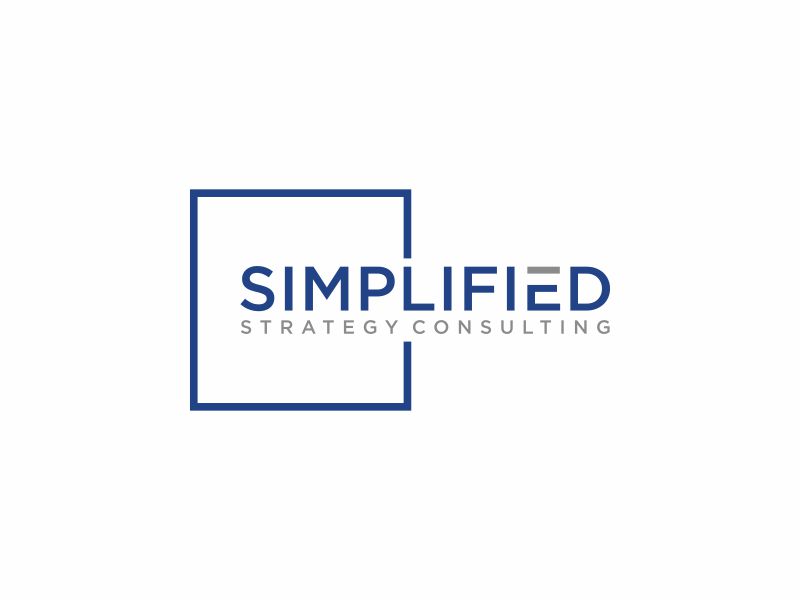 Simplified Strategy Consulting logo design by glasslogo