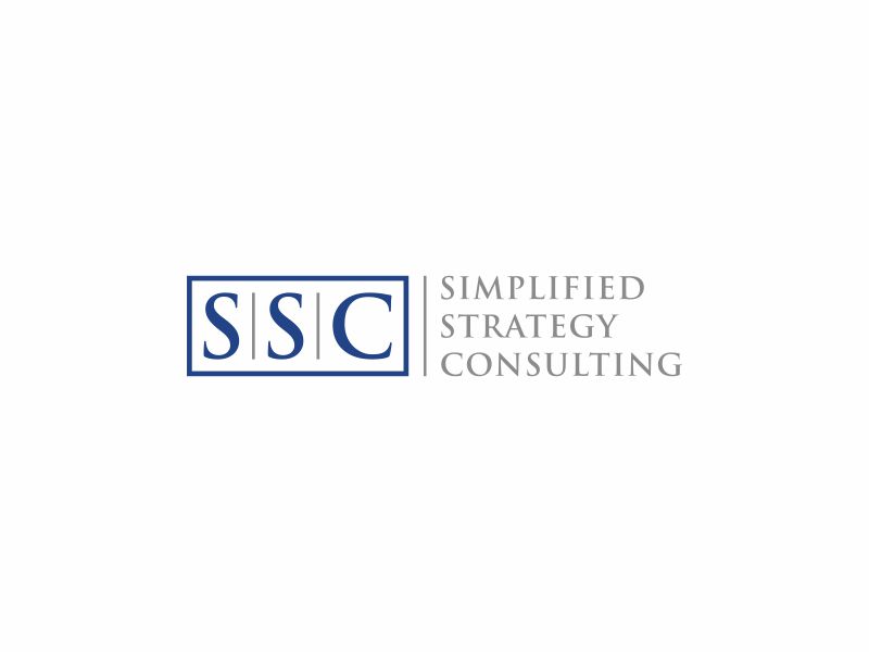 Simplified Strategy Consulting logo design by glasslogo