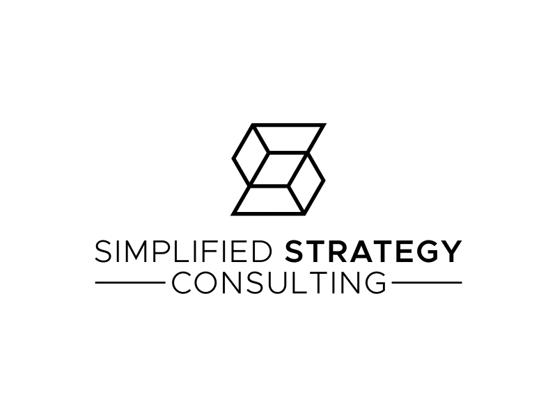 Simplified Strategy Consulting logo design by violin