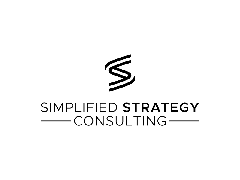 Simplified Strategy Consulting logo design by violin