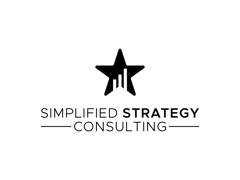 Simplified Strategy Consulting logo design by violin