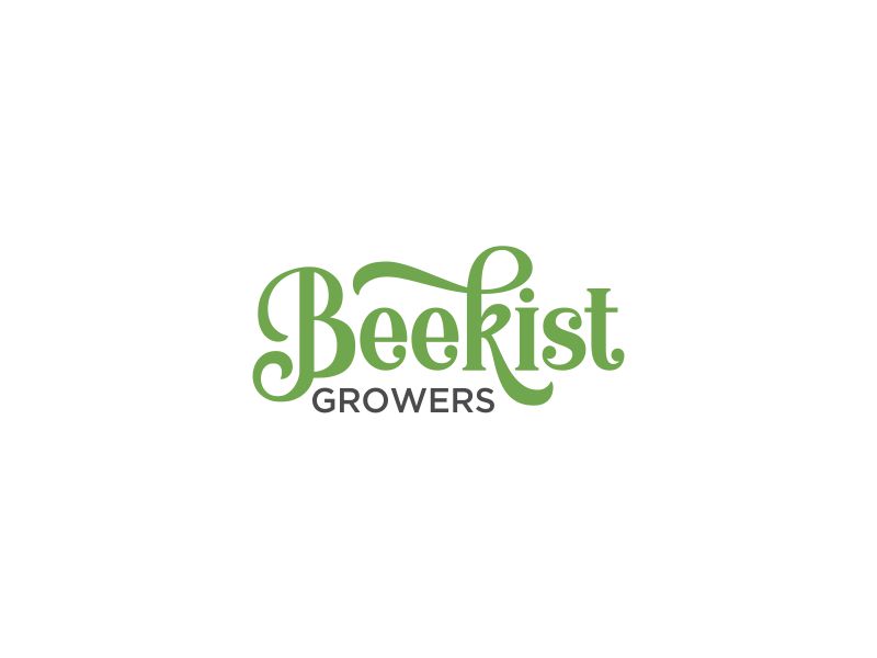 Beekist Growers logo design by oke2angconcept