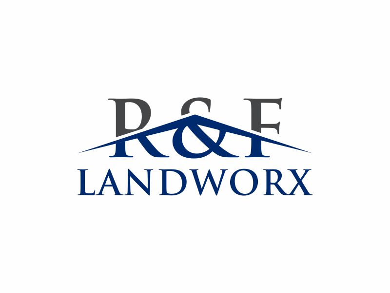 R&F Landworx logo design by zegeningen