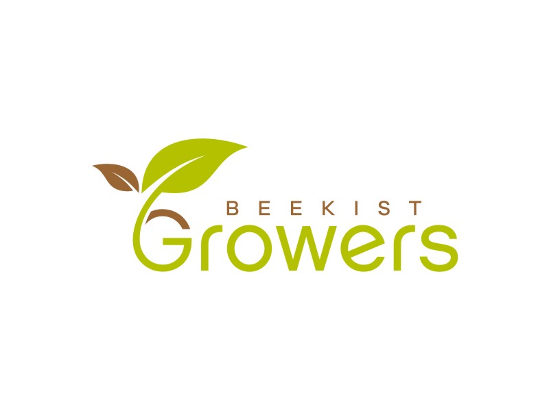 Beekist Growers logo design by Artomoro