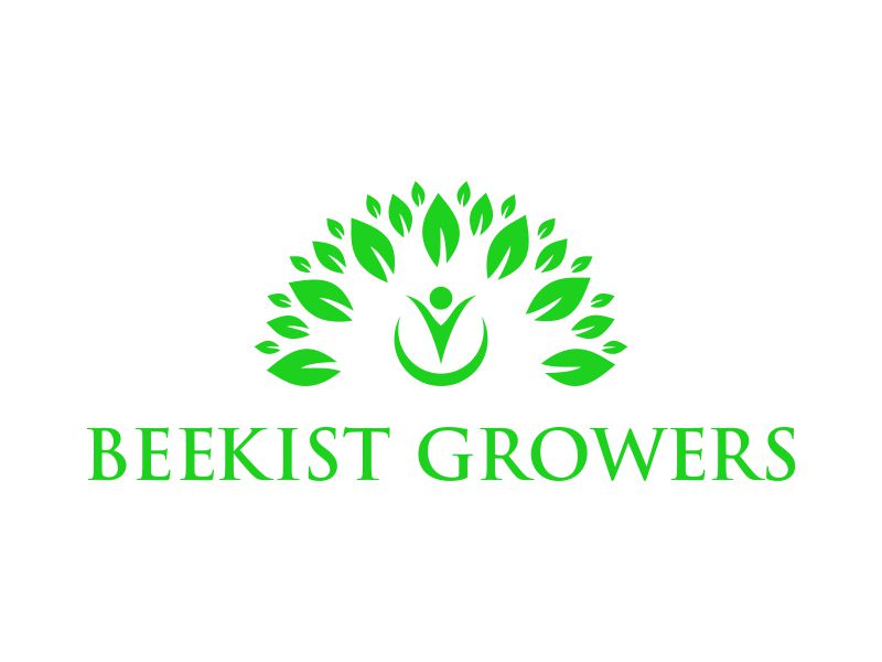 Beekist Growers logo design by BlessedArt