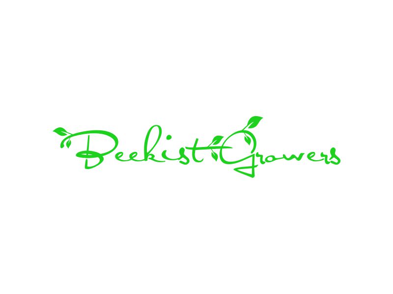 Beekist Growers logo design by BlessedArt