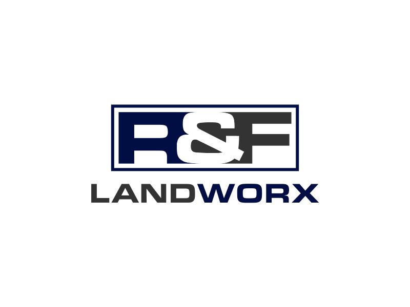 R&F Landworx logo design by done