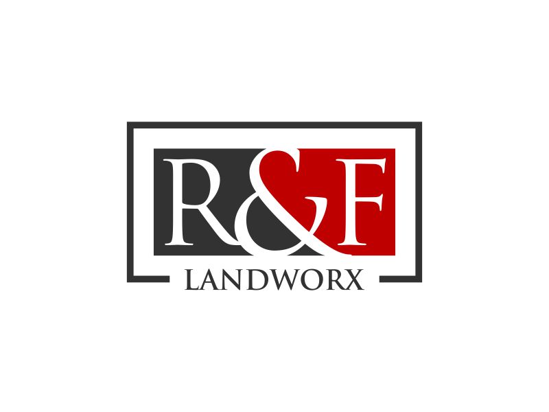 R&F Landworx logo design by KaySa