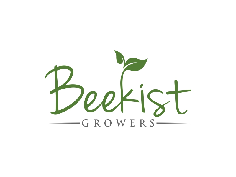 Beekist Growers logo design by zeta