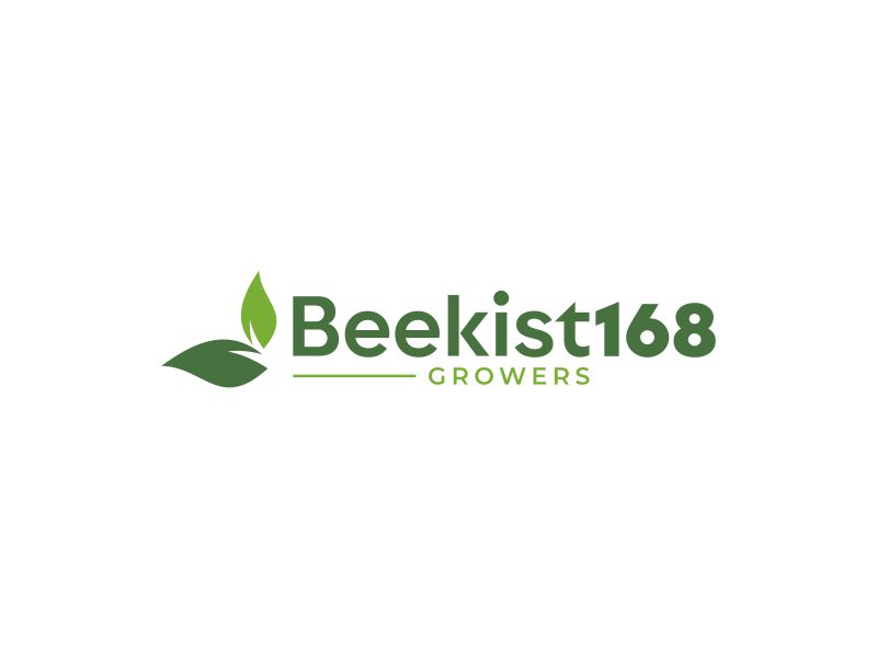 Beekist Growers logo design by Galfine