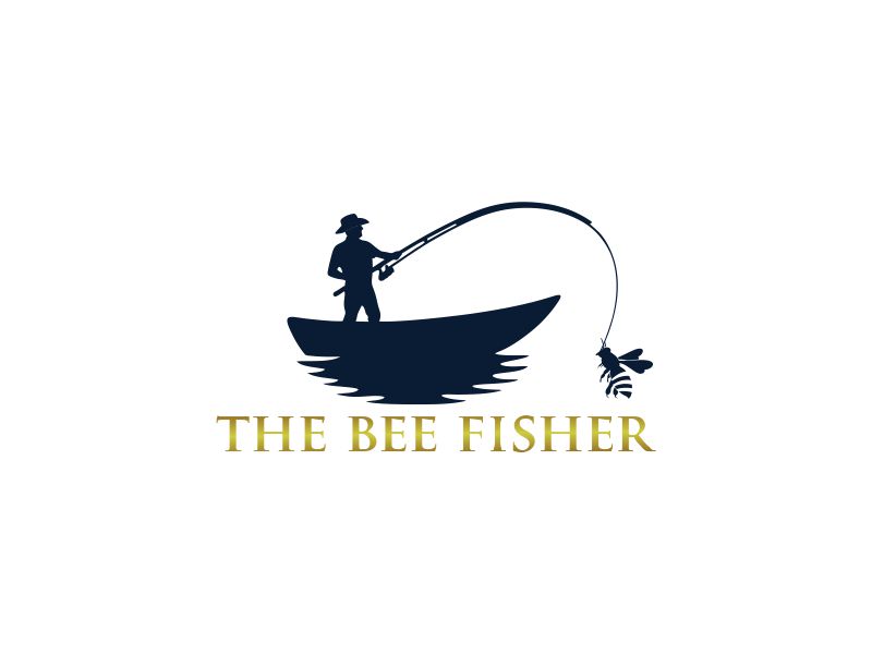 The Bee Fisher logo design by oke2angconcept