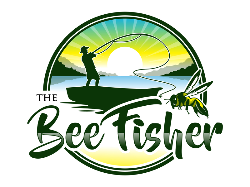 The Bee Fisher logo design by MAXR