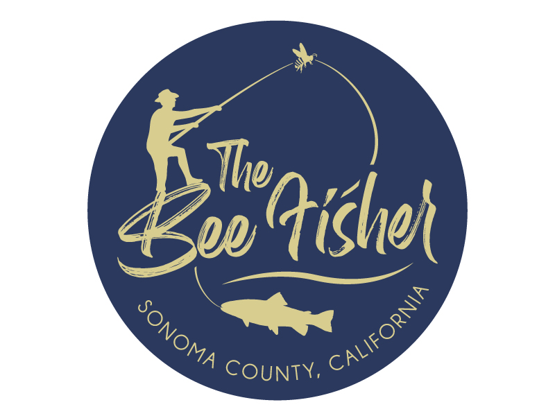 The Bee Fisher logo design by Kirito