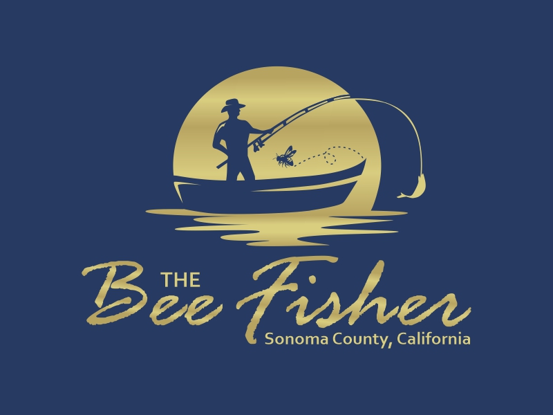 The Bee Fisher logo design by ruki