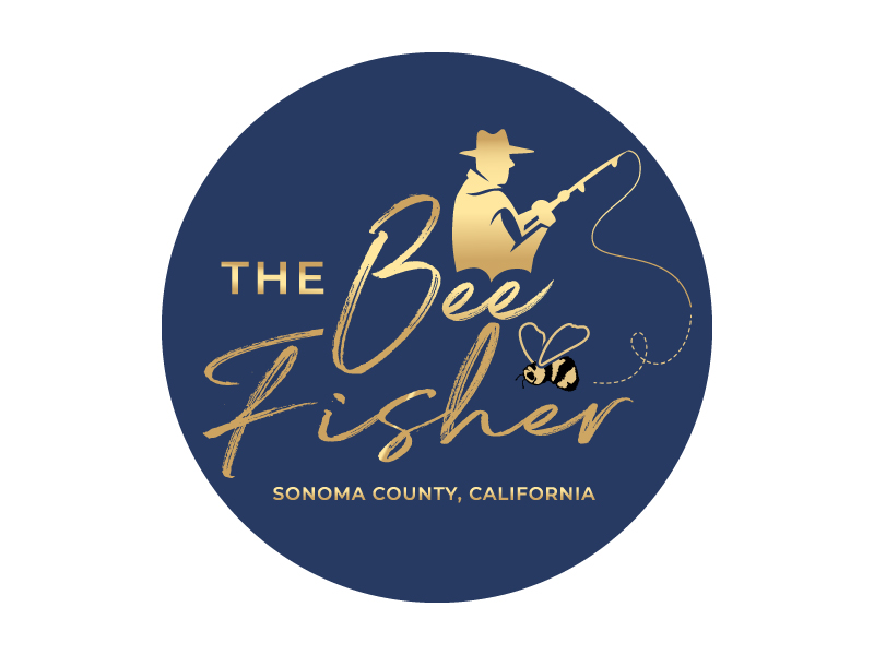 The Bee Fisher logo design by Bhaskar Shil