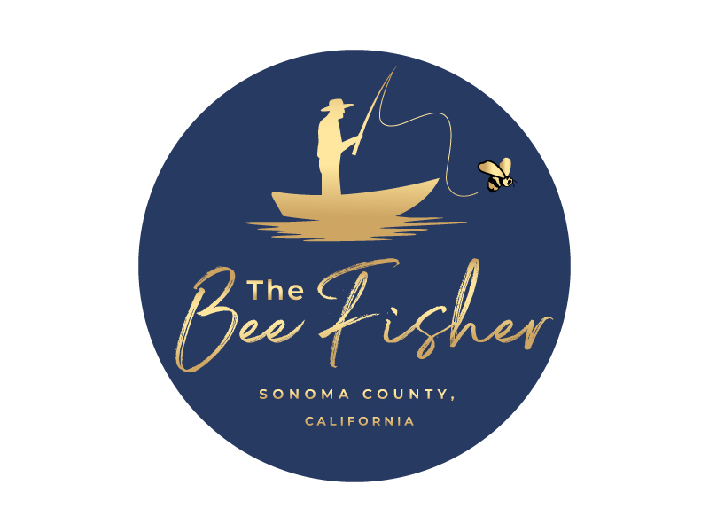 The Bee Fisher logo design by Bhaskar Shil