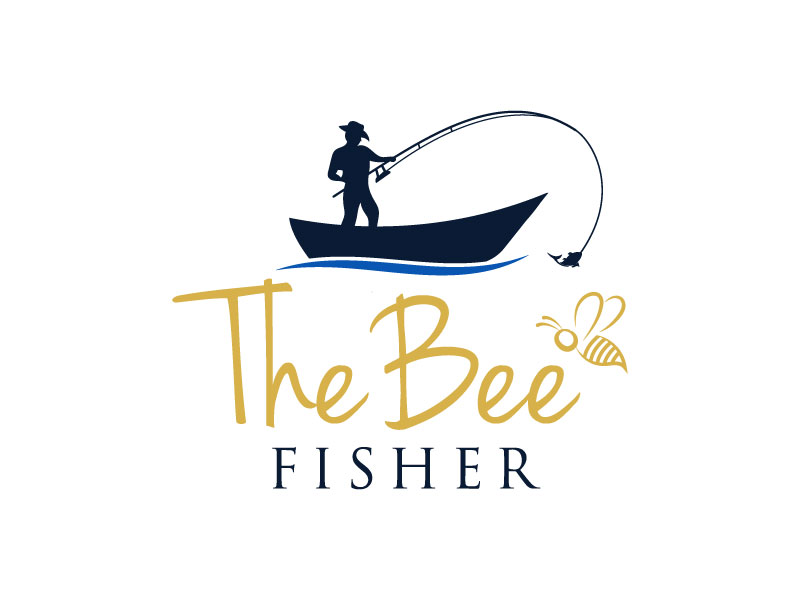 The Bee Fisher logo design by aryamaity