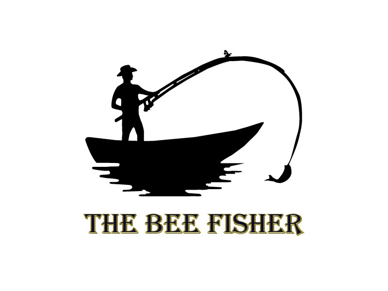 The Bee Fisher logo design by Risma Ardi