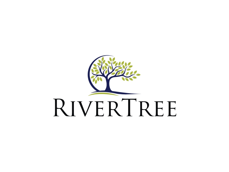 RiverTree logo design by clayjensen