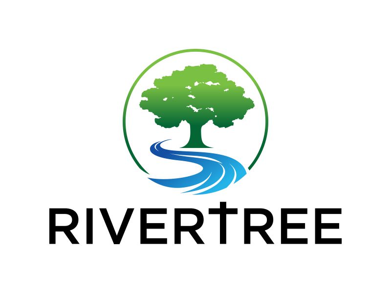 RiverTree logo design by cocote