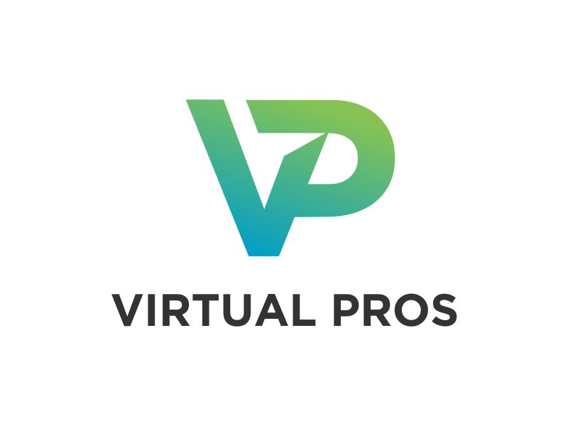 Virtual Pros logo design by SelaArt