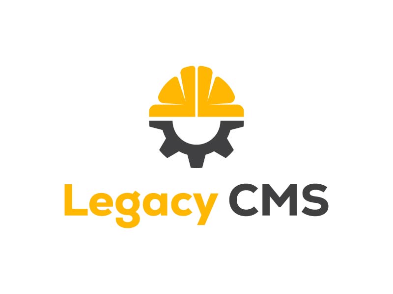 Legacy CMS logo design by inkwellDesigns
