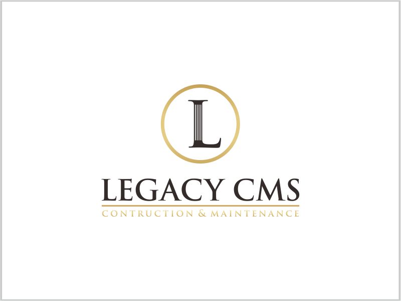 Legacy CMS logo design by uptogood