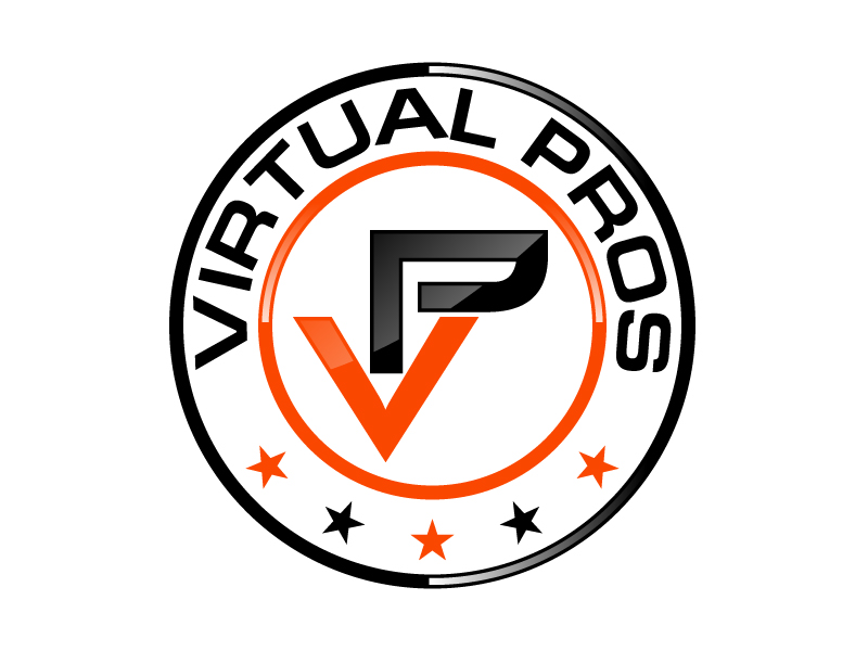 Virtual Pros logo design by uttam