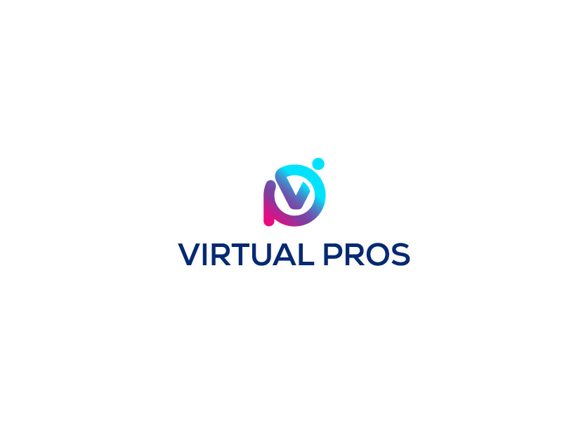 Virtual Pros logo design by bezalel