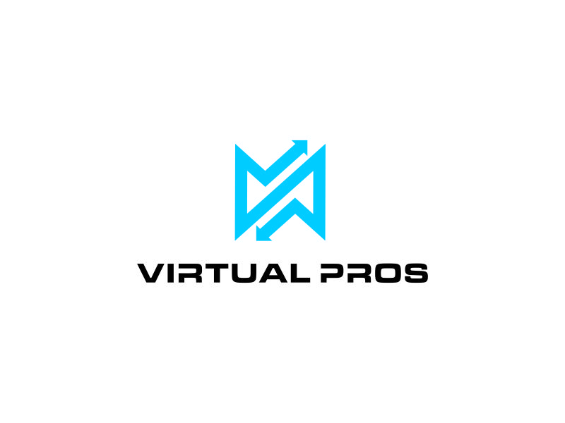 Virtual Pros logo design by perkasa