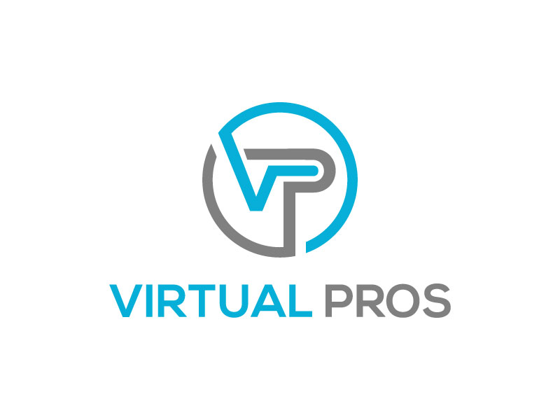 Virtual Pros logo design by subrata