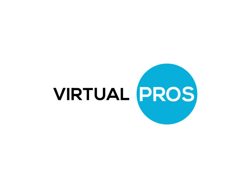 Virtual Pros logo design by subrata