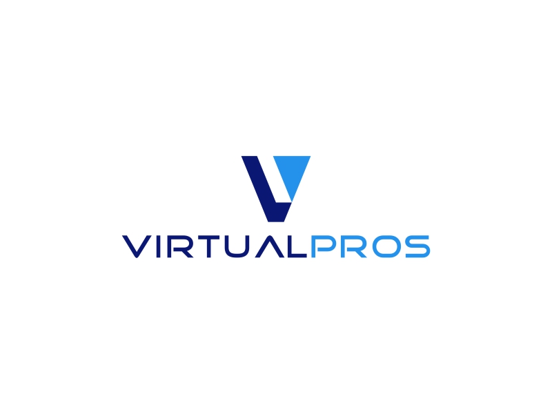 Virtual Pros logo design by DuckOn