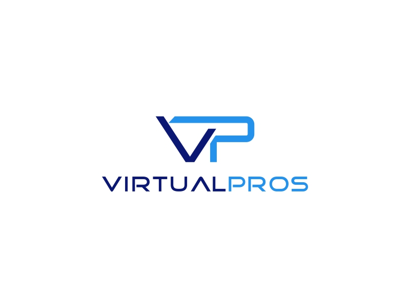 Virtual Pros logo design by DuckOn