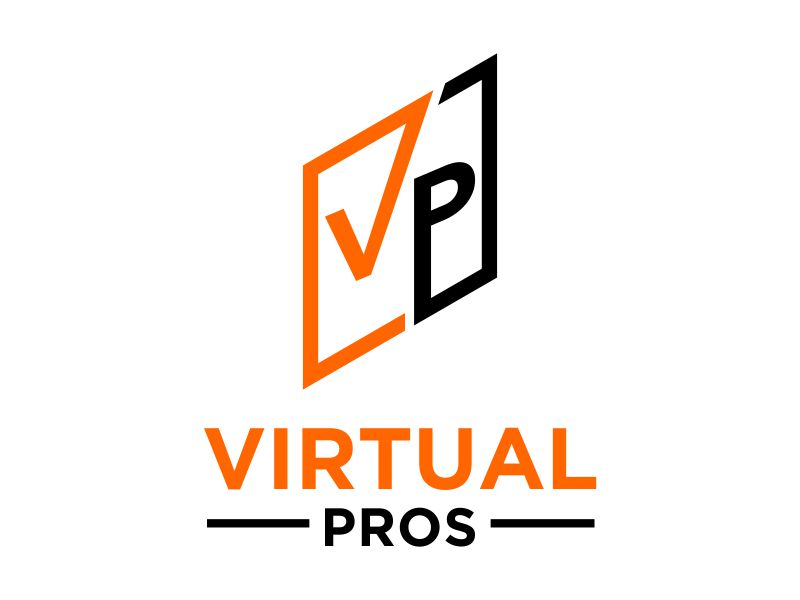 Virtual Pros logo design by dencowart